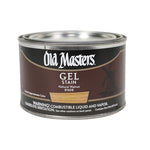 Old Masters Gel Stain Semi-Transparent Natural Walnut Oil-Based Gel Stain 1 pt